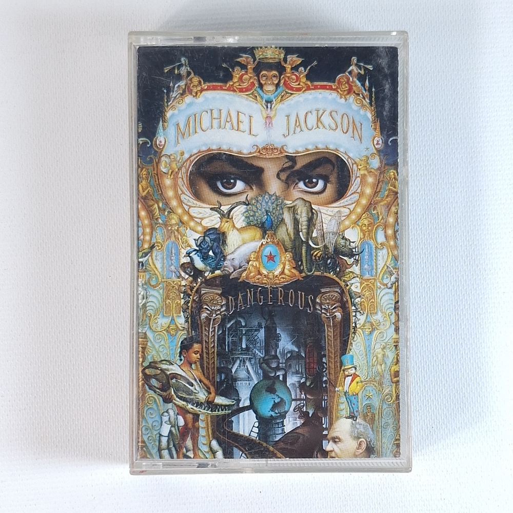 Michael Jackson Dangerous 1991 EPIC Vintage Cassette Tape Tested Works